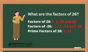 Factors of 26